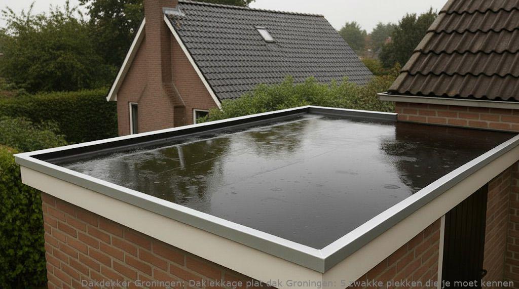 Daklekkage Plat Dak Groningen