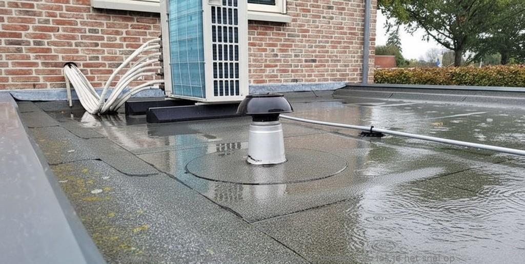 Plat Dak Lekkage Groningen
